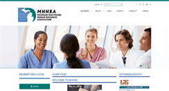 Desktop Screenshot of mhhra.org